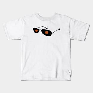 Basketball Lover Sunglasses Design | Basketball Design Kids T-Shirt